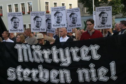Német neonáci tüntetés