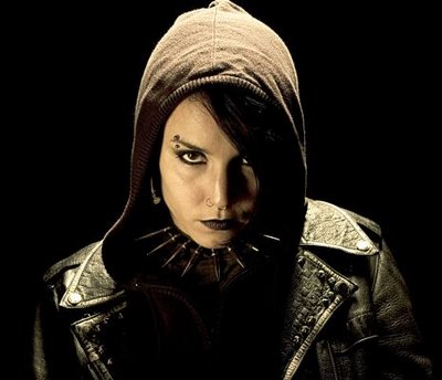 Noomi Rapace Lisbeth Salander szerepében