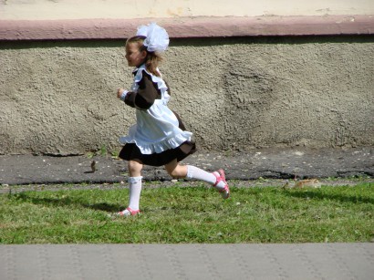 Olga szereti a futást