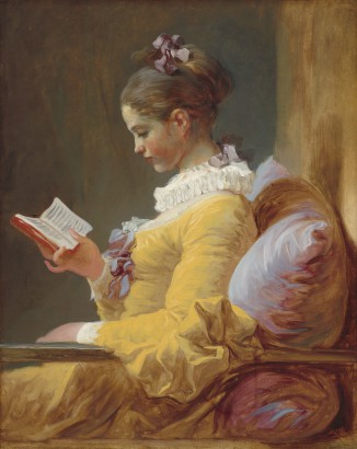Olvasó nő –  Jean-Honoré Fragonard (1732–1806) festménye