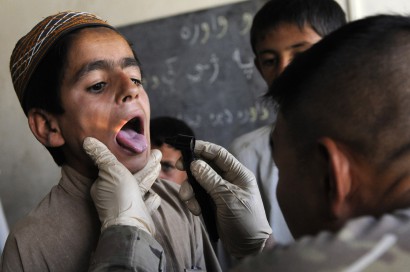 Orvosi szűrés Afganisztánban