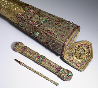 Puskatusban tárolható írókészlet az oszmán-török időkből. Mindig jól jön