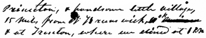 Richardson naplóbejegyzése