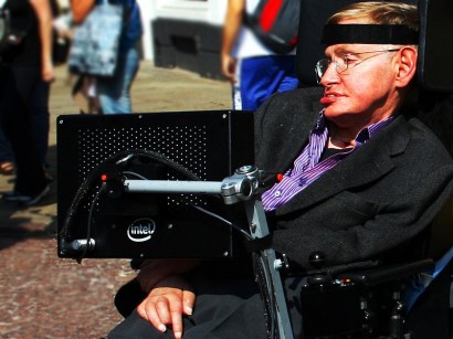 Stephen Hawking, aki megírta Az idő rövid történetét