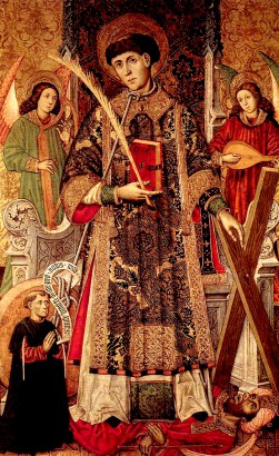 Szent Vince egy 16. századi festményen