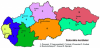 Szlovákia közigazgatási felosztása: a cikk szövege megyékől beszél, az ábra kerületegről, szlovákul: kraj.
