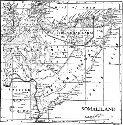 Szomáliföld 1911-ben