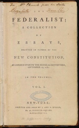 The Federalist Papers - a szerzősségi vizsgálatok állatorvosi lova