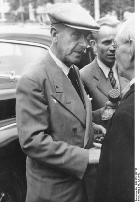 Thomas Mann 1949-ben Weimarba látogatott