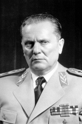 Tito marsall (1892-1980) 1961-ben. Egységben a szerbhorvát