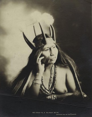 Tlingit nő 1906-ban