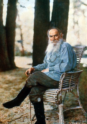 Tolsztoj, az Eszpearntista Vegetariánusok Nemzetközi Egyesületének első tiszteletbeli elnöke