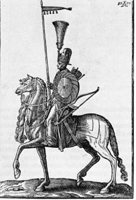 Török szpáhi egy 1576-os metszeten