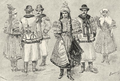 Tót viselet a 19. században – Orbán Gergely szemében az egyszerű „tót paraszt” többet ér, mint a társadalom úri rétege