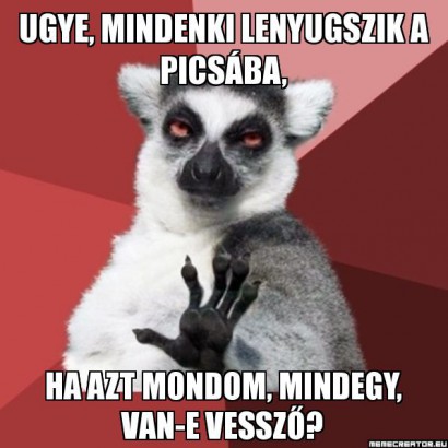 Ugye nem kell vessző?