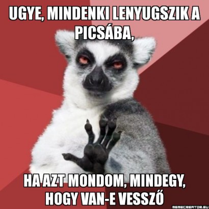 Ugye nem kell vessző?