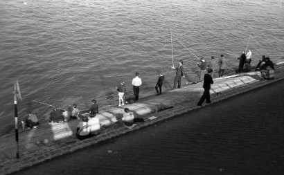 Volt kapás – horgászok a Gellért térnél 1967-ben