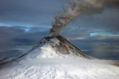 Vulkán, füst