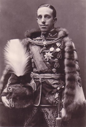 XIII. Alfonz spanyol király – ő is ott volt a barcelonai eszperantó világkongresszuson 1909-ben