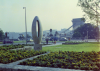 Zéró forma – a Borsos Miklós szobra, a 0 kilométerkő 1975-ben