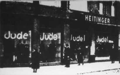 Zsidó tulajdonban levő boltok ellen irányuló vandalizmus – 1935–1936