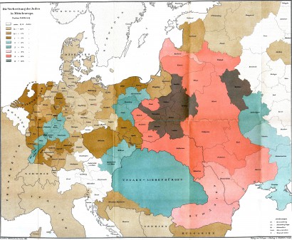 Zsidók Közép-Európában 1881-ben